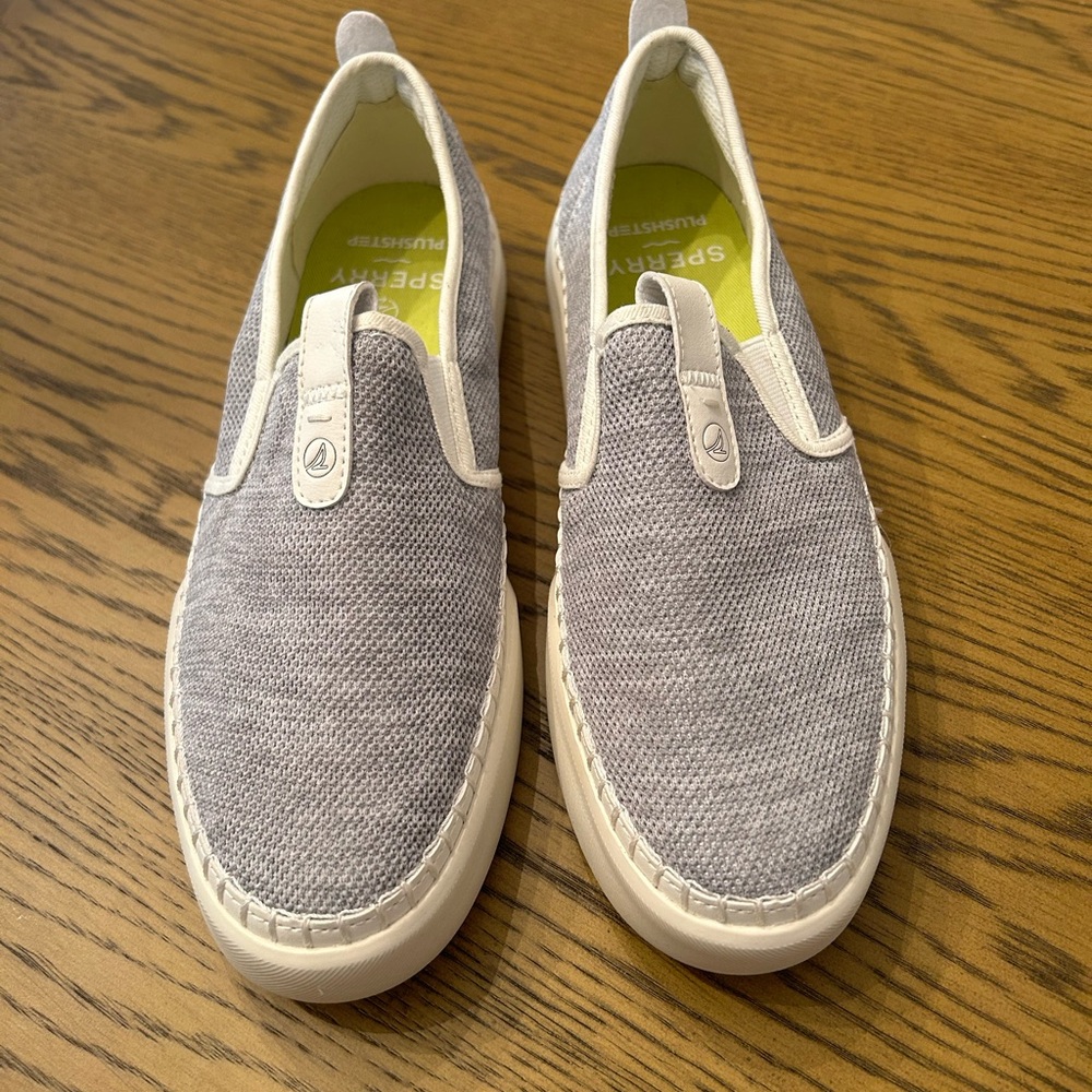 Sperry slip on sneakers, size 9